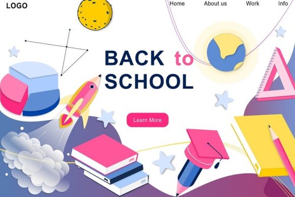Back to School Landing Page Template: A Strategic Tool for Education and Course Promotion