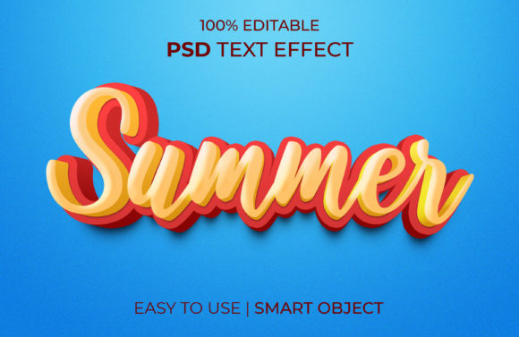 Creating Stunning Summer-Themed 3D Text Effects Without Photoshop Plugins