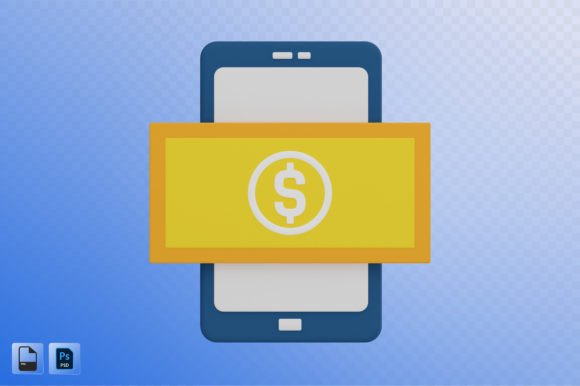 How Online Money 3D Illustration Enhances Design Projects Across Industries