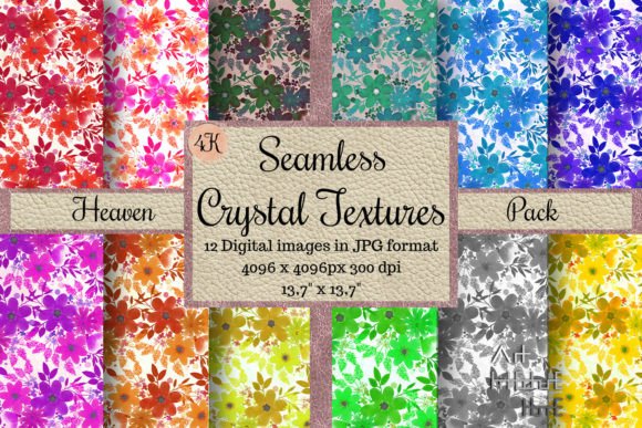 Seamless Crystal Textures - Heaven Pack: A Strategic Tool for Designers and Creators
