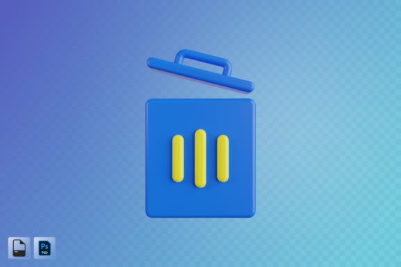 Trash 3D Illustration: A Strategic Design Asset for Modern Projects