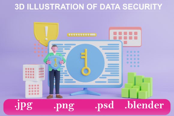 Understanding 3D Data Security and Its Visual Representation in Design